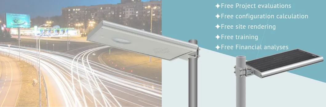 Fiber Optic Solar Power LED Street Light System