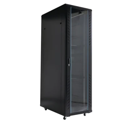 Fabriqué en Chine de qualité supérieure populaire 42u Server Rack Floor permanent réseau Cabinet